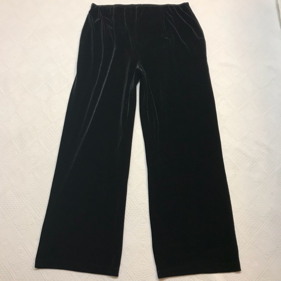 susan graver velvet pants